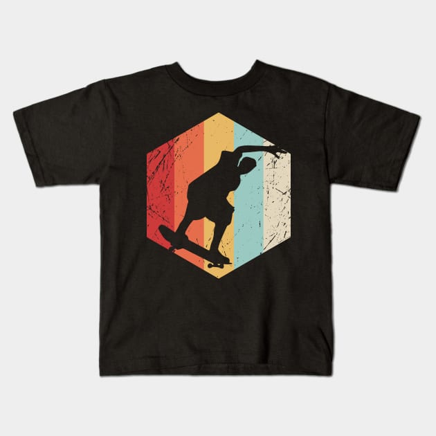 Skateboarding Kids T-Shirt by anupasi
